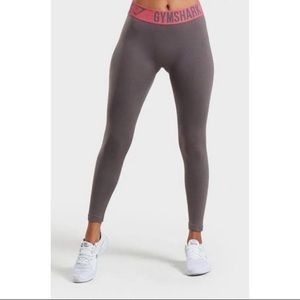 Gymshark Fit Leggings- Slate Lavender/Rose